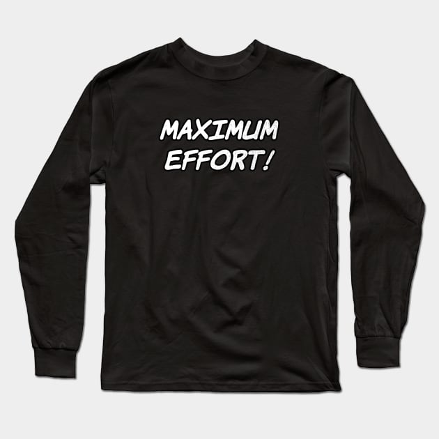 Deadpool Motivation Long Sleeve T-Shirt by MattDesignOne